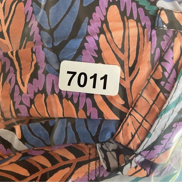 New! Banjanan Irene Multicolor Floral Print Belted Waist Mini Dress 27011 - Picture 12 of 12